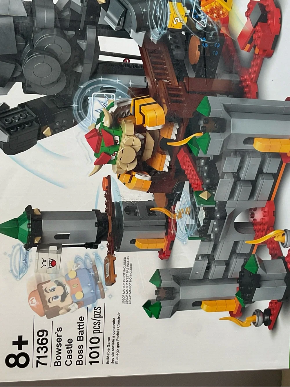 LEGO Super Mario 71369 Bowser’s Castle Boss Battle Expansion Set (2020)